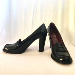 Prada Penny Loafer Heels